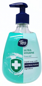 Antibacterial liquid soap Teo Emerald 400 ml.