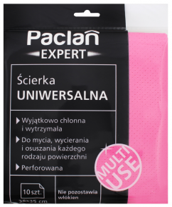 სამზარეულოს საწმენდი ტილო Paclan Expert, 35X35სმ. 10 ცალი