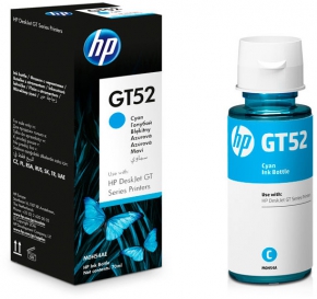 Original color inkjet cartridge HP GT52 (M0H54AE) color CYAN