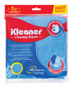 უნივერსალური საწმენდი მიკროფიბრა Kleaner Cleaning Expert GSG002, 38X40 სმ. 1 ცალი, ფერადი