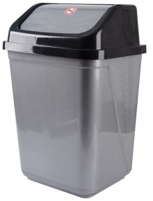 Plastic Trash Can Violet Favori 0097, 50L.