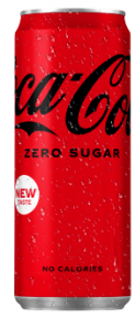 Coca-Cola, Without sugar, Can, 330 ml. 12 pieces