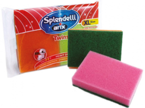 Kitchen sponge Arix Twins XL, 2 pieces