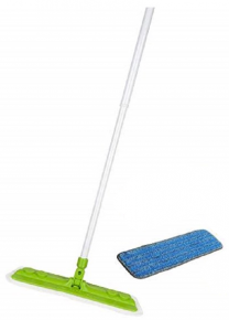 Floor cleaning mop with microfiber, 43X13 cm.