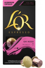 კაფსულა ნესპრესოს მანქანებისთვის LOR Espresso OR Rose, 10ც.