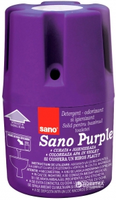 Toilet tank disinfectant soap Sano Purple, 150 gr.