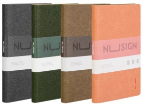 Notebook Deli NS263, 170X105 mm. With a note, colorful