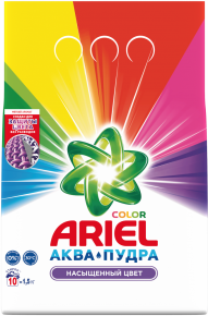 ქსოვილის სარეცხი საშუალება Ariel automat Color, 1.5 კგ.