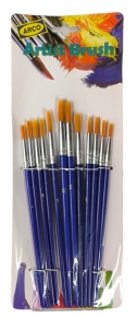 Set of brushes Yu Si, 12 pieces