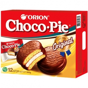 Orion Choco-Pie, 12pcs., 360g.