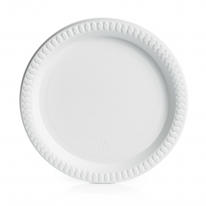 Disposable plastic plate 17 cm. 50 pcs.