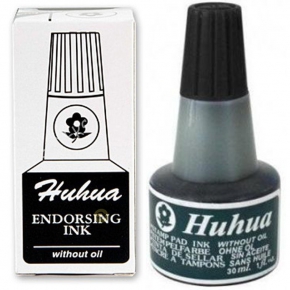 Ring ink Huhua, 30 ml. black