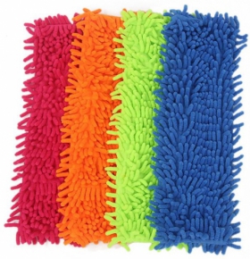 Floor cleaning microfiber (replacement), 60X14 cm. colored