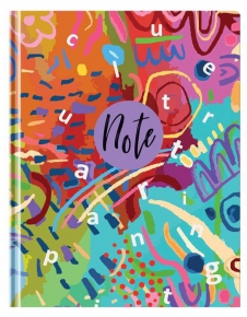 Squared Notebook A5 Art Culture, hard cover, 64 sheets