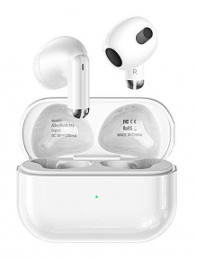 REMAX Kinhonor Series Zinc Alloy True Wireless Stereo Earbuds for Music & Call AlloyBuds M3 White