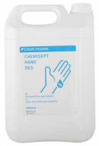 Hand disinfectant liquid Chemisept, 5 l.