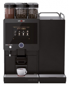 Free rent for offices - automatic coffee machine SCHAERER COFFEE SOUL with refrigerator