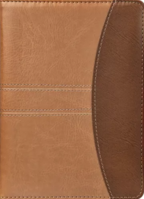Notebook A5 Deli 7922, with leather cover, brown
