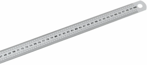 Metal ruler, 100 cm.