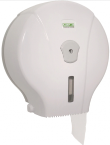 Toilet paper dispenser Vialli Mini Jumbo MJ1, white