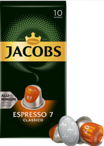 ყავის კაფსულა Jacobs Espresso Classico Aluminium Capsules, 10 ცალი