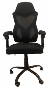 Ergonomic office chair, black (mesh)