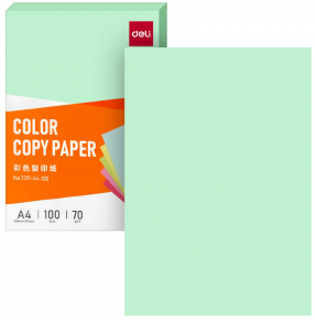 Colored paper Color Copy Paper A4, 70 g. 100 f. Salad color
