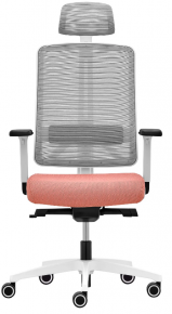 Office chair with headrest Flexi FX 1104