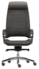 Office chair with leather surface TEA TE 1301