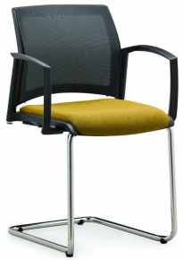 Conference chair with mesh backrest Easy Pro EP 1224