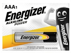 ბატარეა Energizer Alkaline Power, AAA, 12 ცალი