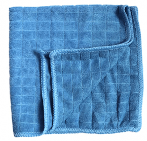 Microfiber cloth 35x35 cm. blue
