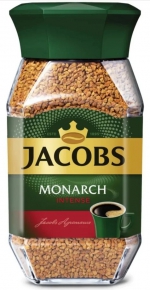 Instant coffee Jacobs Monarch Intense, 190 gr.