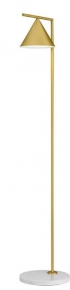 FLos Captain Flint Floor Lamp Uno-FL041, Golden