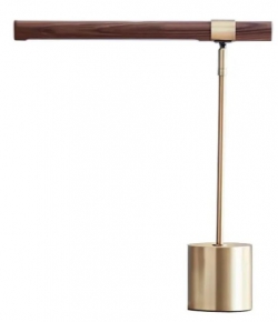 West Elm Linear Wood Led Table Lamp UNO-TL034