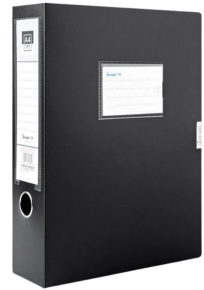 File box Xinbihe A4 (thickness 55 mm.) Black
