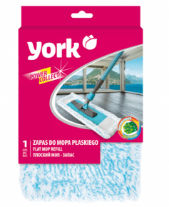 York POWER COLLECT მოპის სათადარიგო ტილო მიკროფიბრა