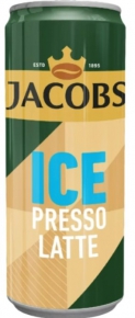 ცივი ყავა Jacobs Icepresso Latte, 250მლ. ქილაში