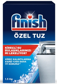 Dishwasher salt Finish, 1,5 kg.