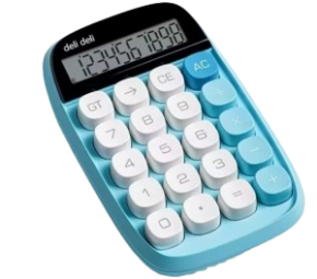 კალკულატორი 10 თანრიგიანი, Deli TE35