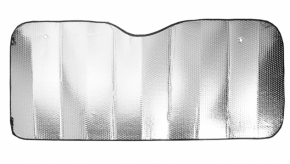 Car Windshield Sunshade 140x70 cm., Silver