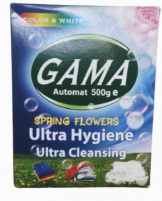 Fabric washing powder Gama Spring Flowers, 500g.