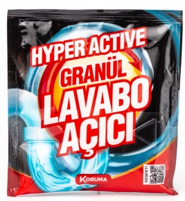 Hyper Active Koruma Granule Drain opener, 70g.