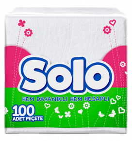 SOLO Napkins, 30*30 cm., 100 pcs