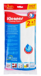 სამზარეულოს პირსახოცი Kleaner Cleaning Expert GSG011, 30X30 სმ. 3 ცალი