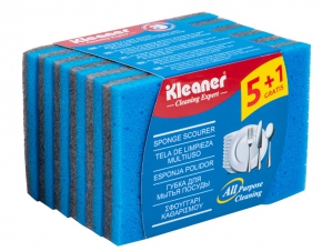 Sponge Scouring Pad Kleaner Cleaning Expert GSH001, 6 pcs.