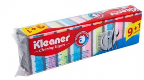 ჭურჭლის სარეცხი ღრუბელი Kleaner Cleaning Expert GSH003, 10 ცალი