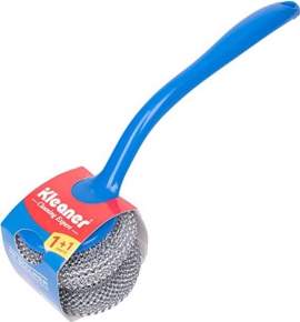 PP Ball Brush with handle Kleaner Cleaning Expert GSH013, 1+1