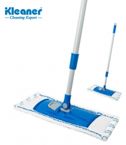 Microfiber flat mop with telescopic handle Kleaner Cleaning Expert K19008