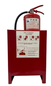 Fire extinguisher stand